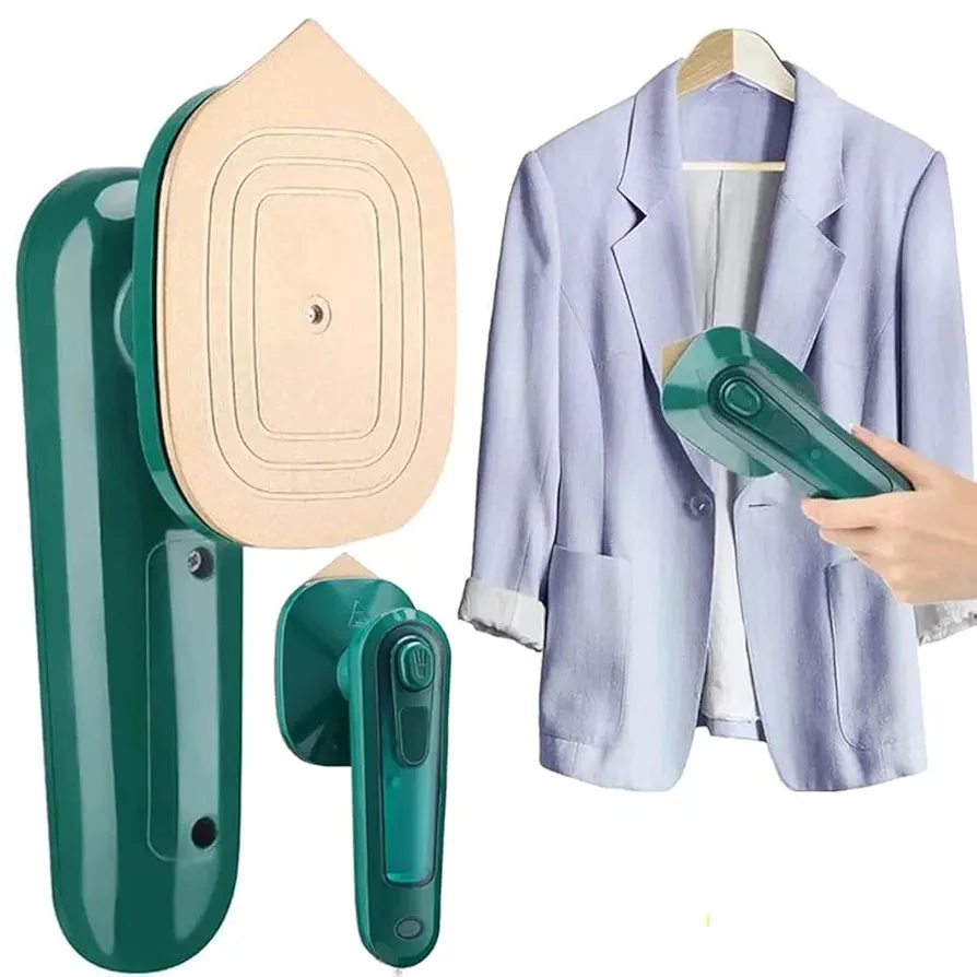 Anasis Portable Travel Steamer for Clothes, Handheld Mini Iron, Dry & Wet Ironing, Small Size Suitable for Outing & Home